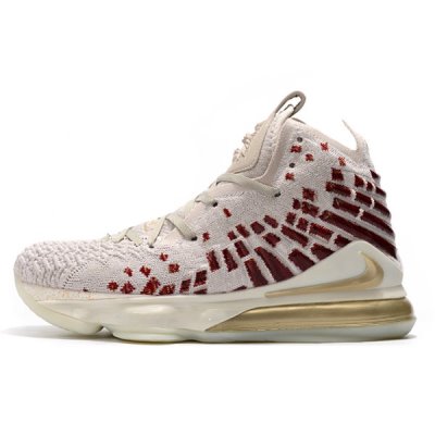 Nike Erkek Lebron 17 Desert Sand/Metallic Go Gri / Metal Basketbol Ayakkabısı Türkiye - C6ED79WC